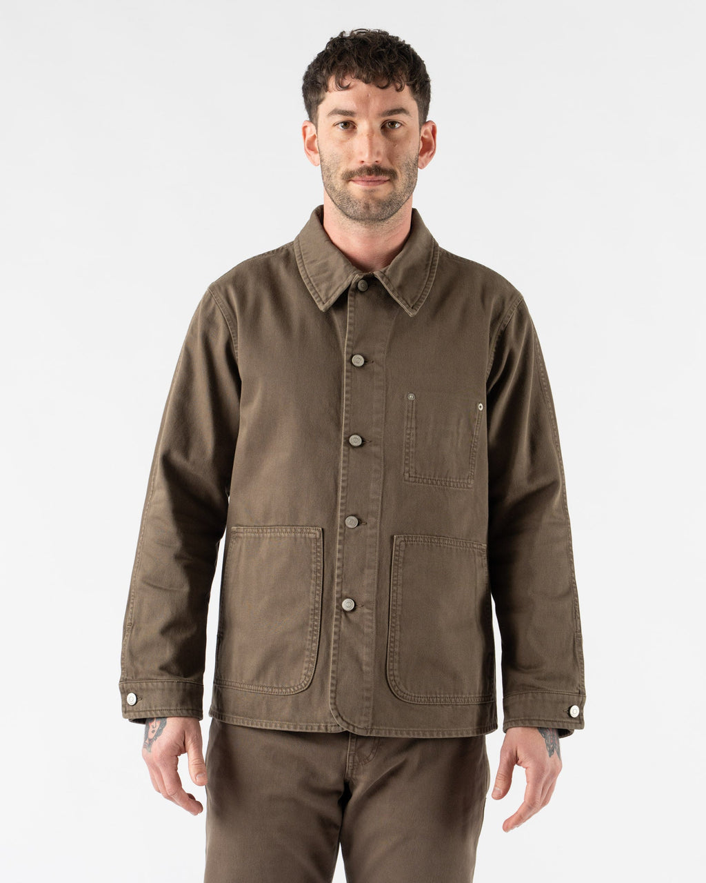 Another Aspect Another Denim Jacket 1.0 in Brown
