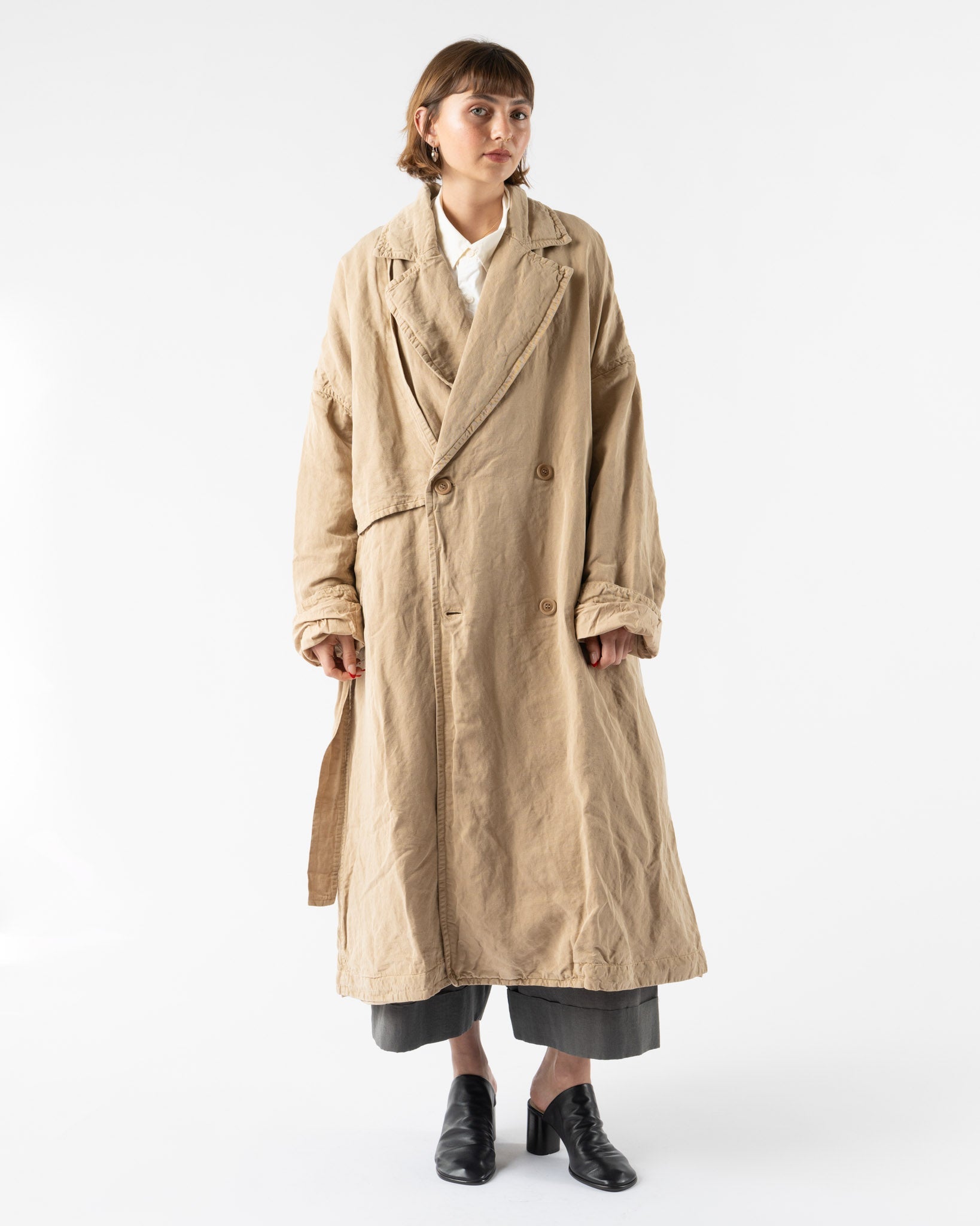 CASEY CASEY Luna Coat in Tuareg Jute