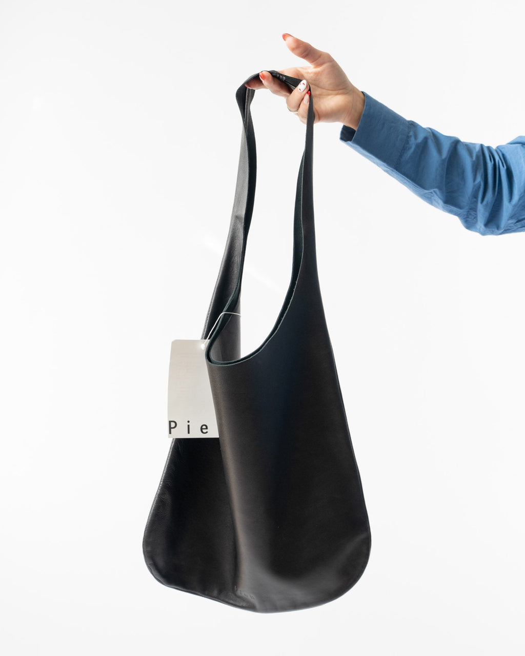 Pien Night Leather Shoulder Tote