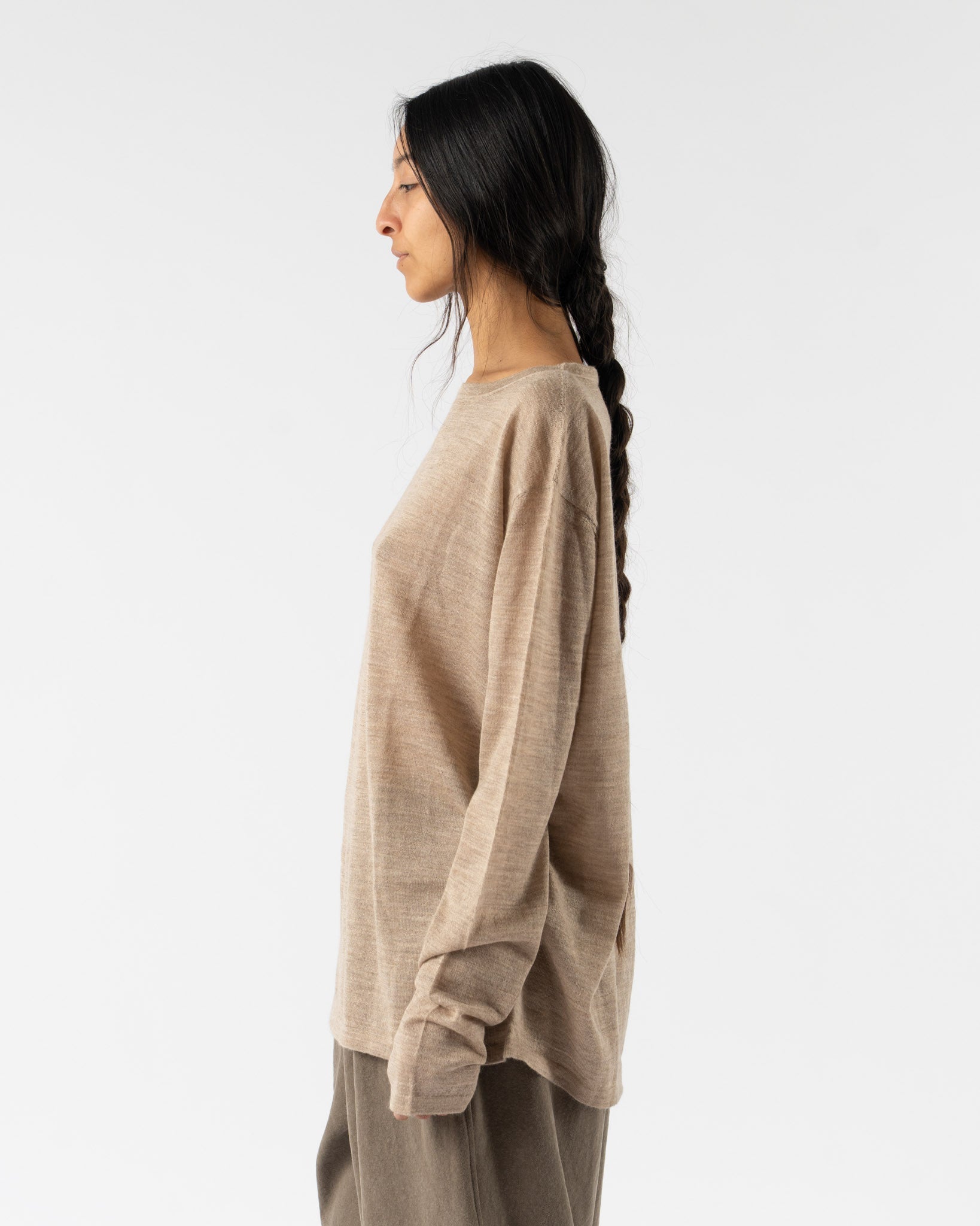 Lauren Manoogian Super Fine Crewneck in Oak