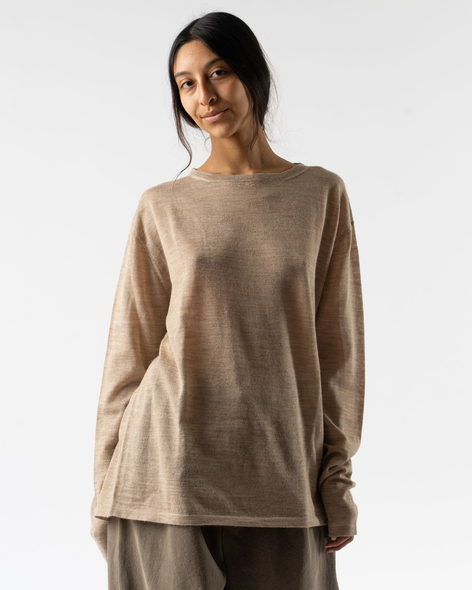 Lauren Manoogian Super Fine Crewneck in Oak