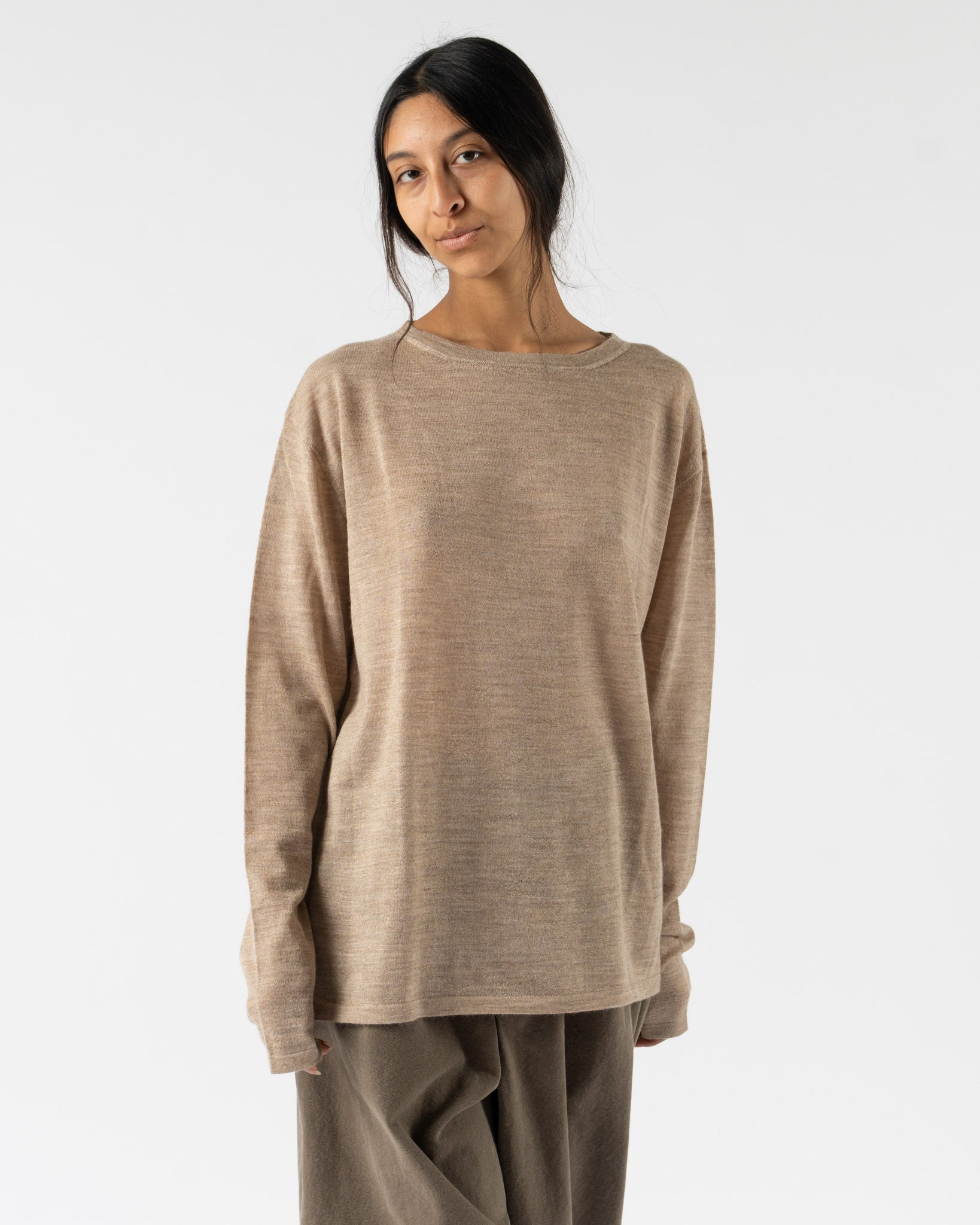 Lauren Manoogian Super Fine Crewneck in Oak