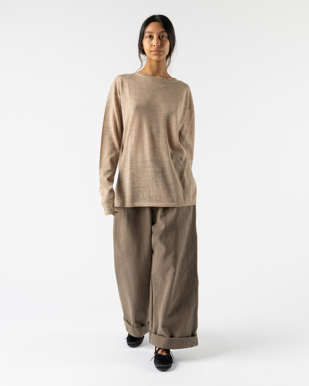 Lauren Manoogian Super Fine Crewneck in Oak