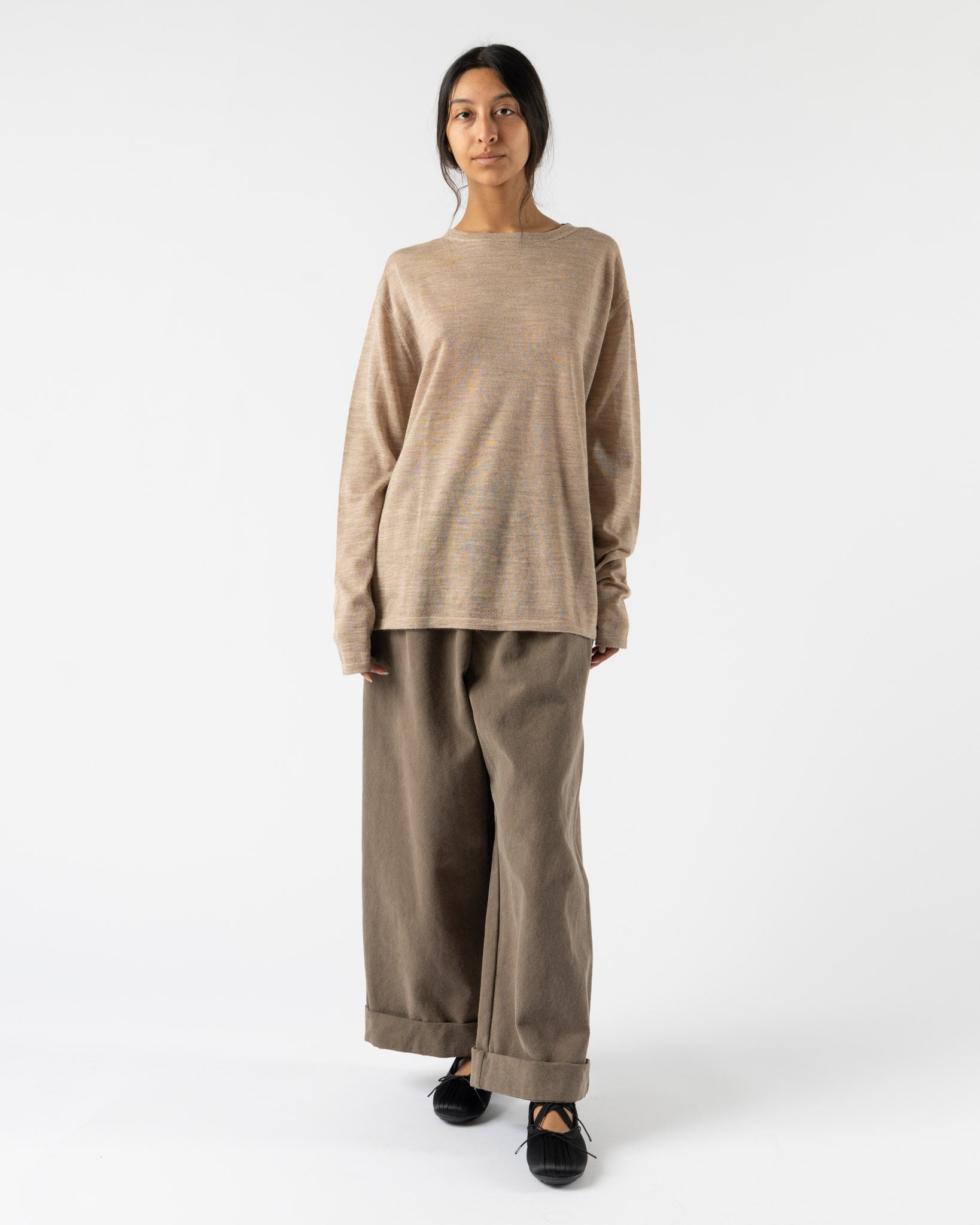 Lauren Manoogian Super Fine Crewneck in Oak