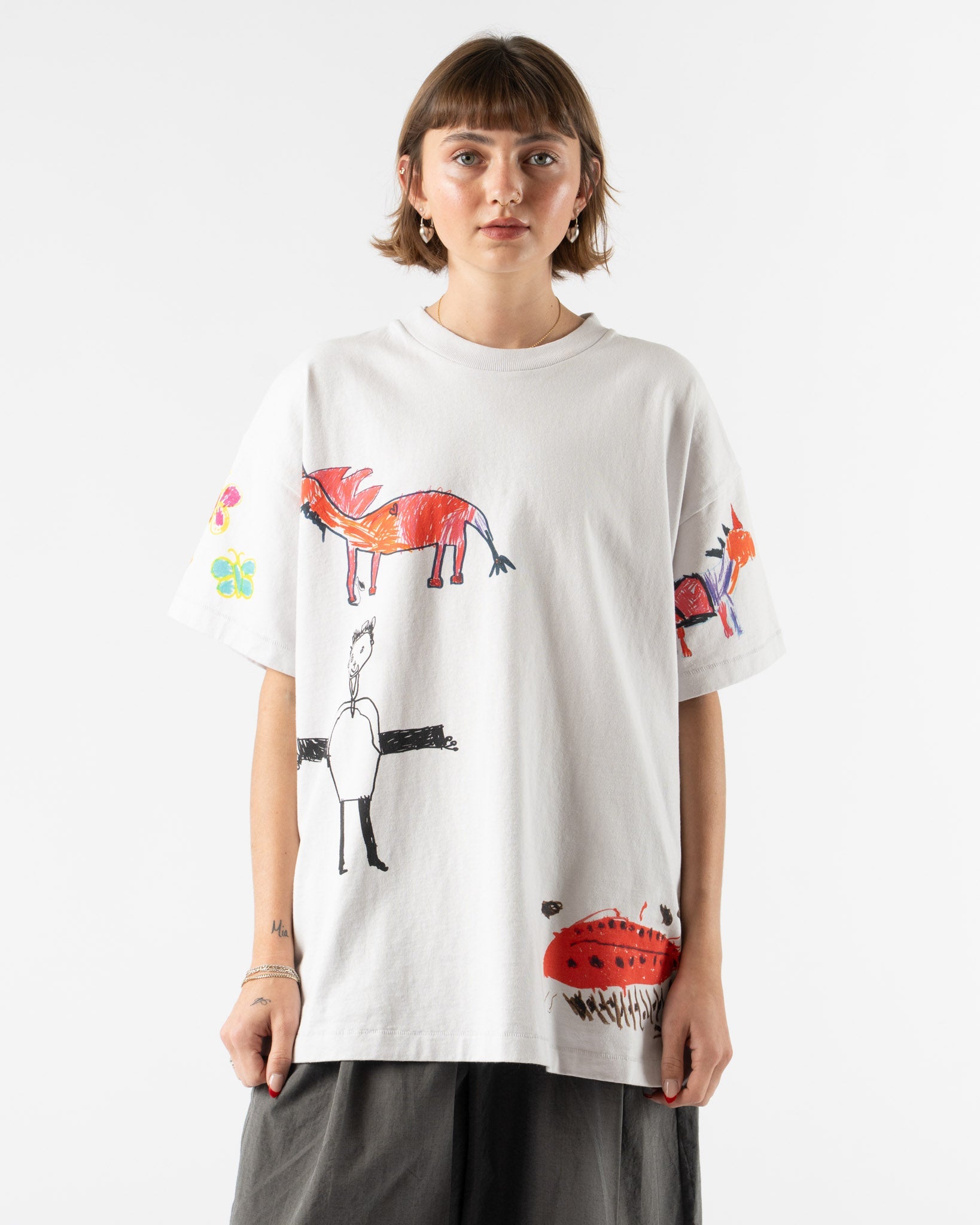Toogood The Baker T-Shirt in Textured Jersey Imagine