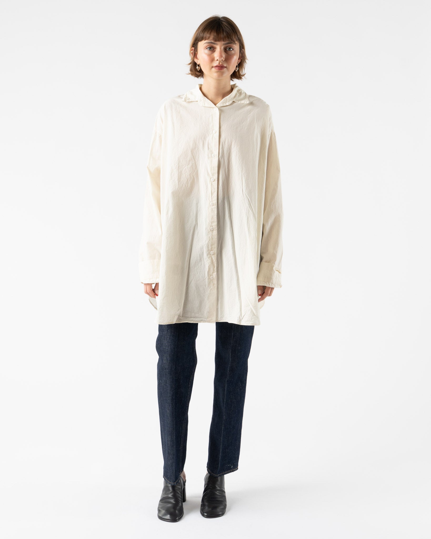 CASEY CASEY Tippy Shirt in Off White