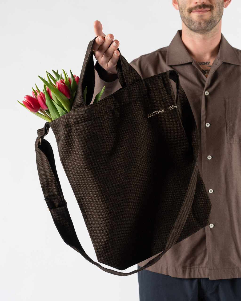 Another Aspect Another Tote Bag 1.0 in Brown
