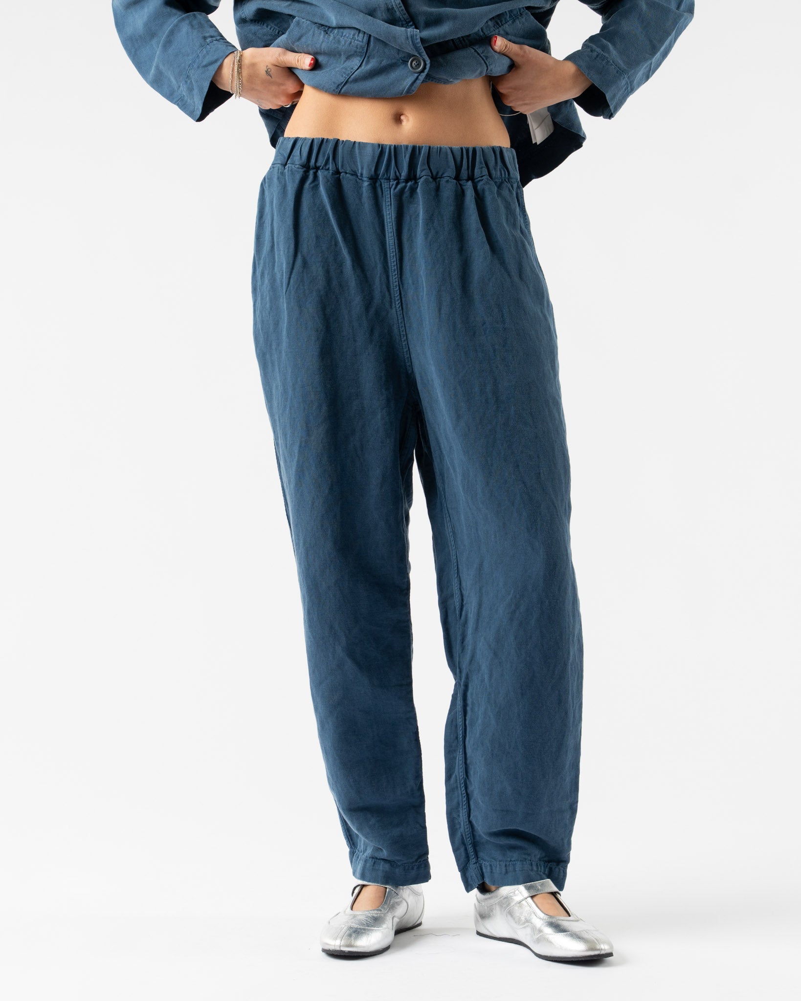 CASEY CASEY Fabi Pant in Tuareg Blue