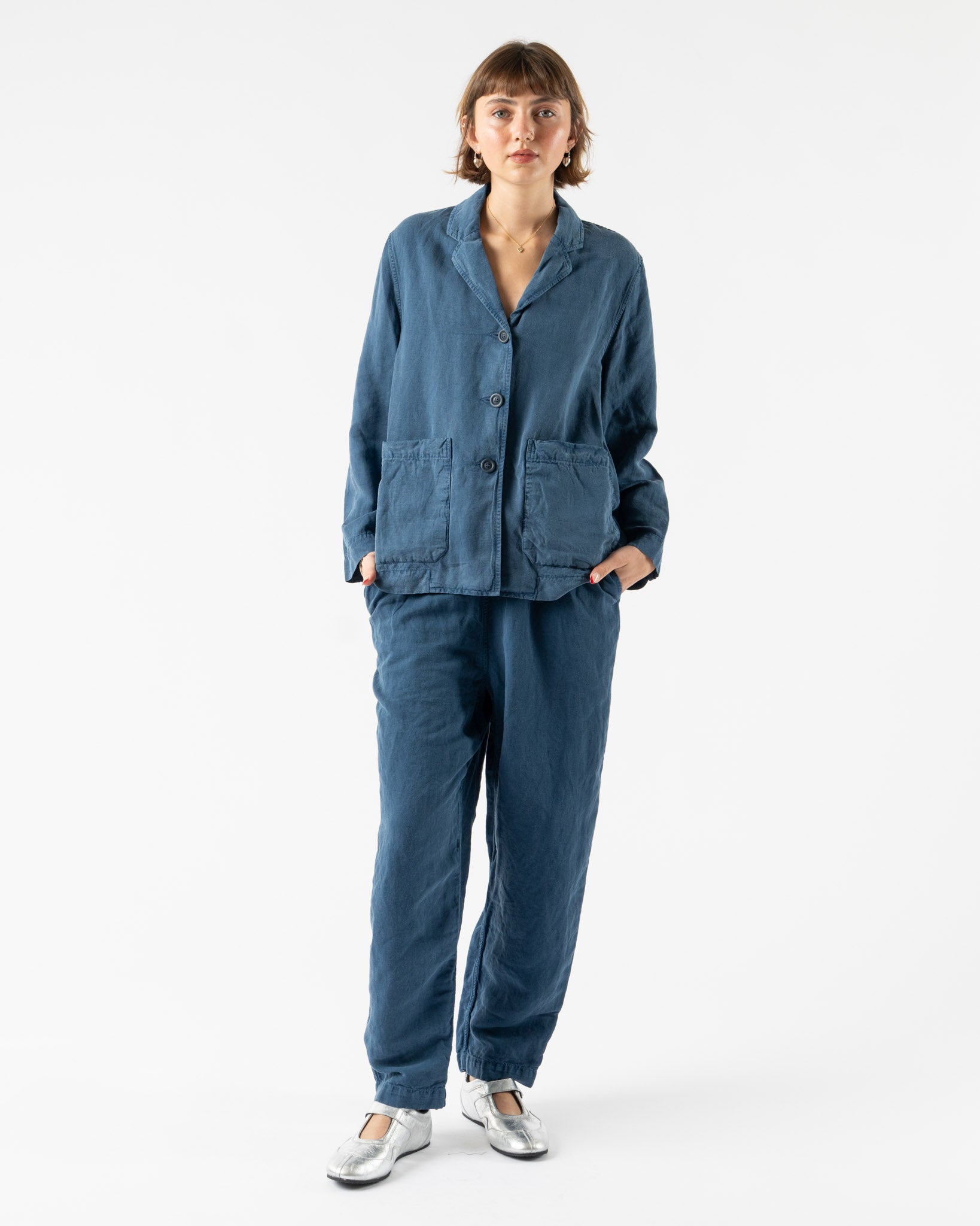 CASEY CASEY Fabi Pant in Tuareg Blue