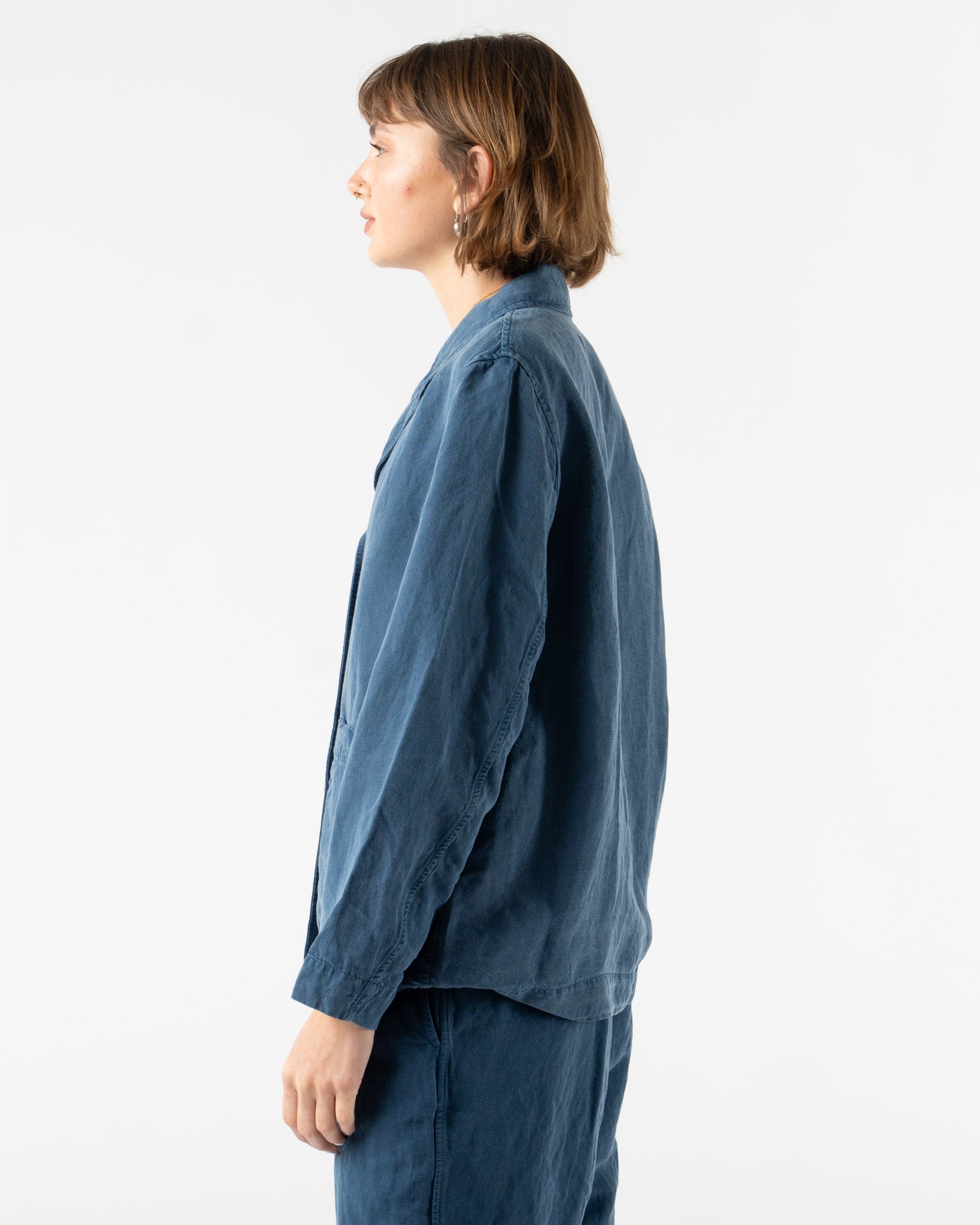 CASEY CASEY Workwear Puddy Jacket in Tuareg Blue