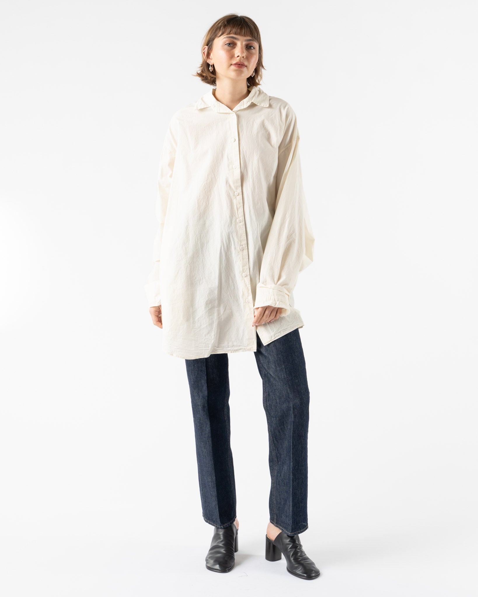 CASEY CASEY Tippy Shirt in Off White