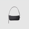 Baggu Recycled Leather Pochette in Black