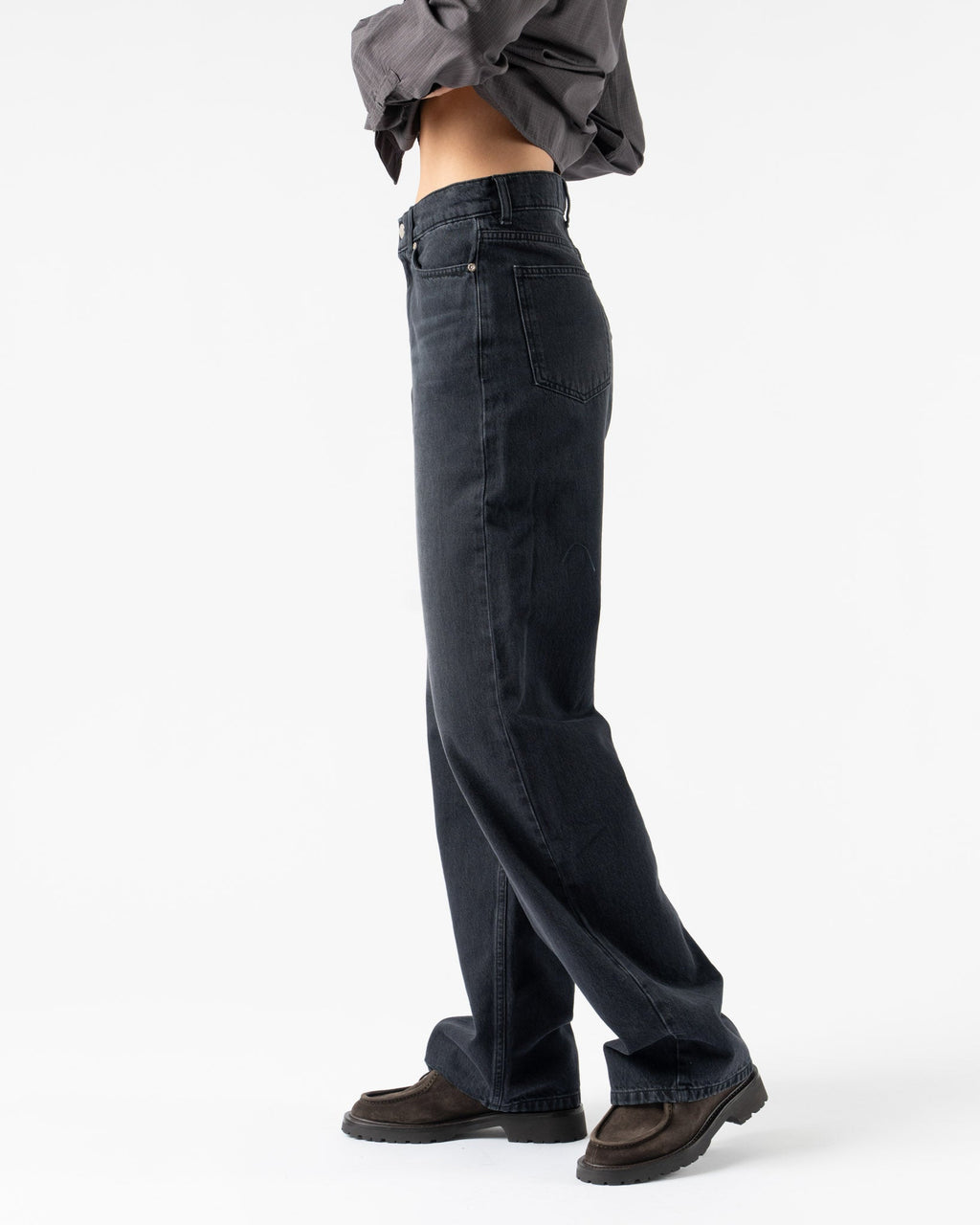 mfpen Frequent Jeans in Rinsed Black