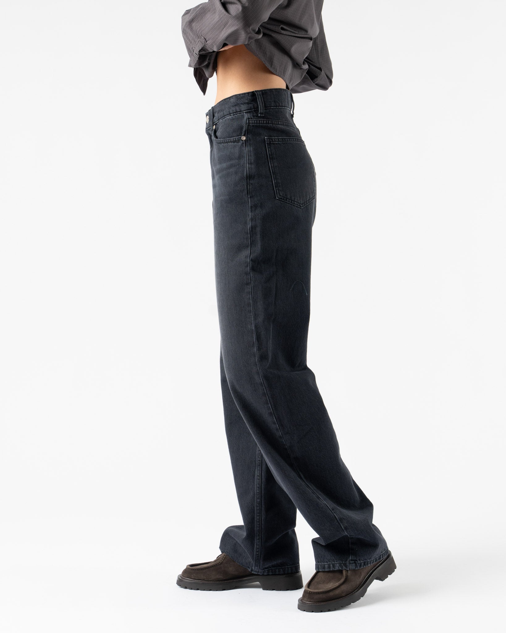 mfpen Frequent Jeans in Rinsed Black