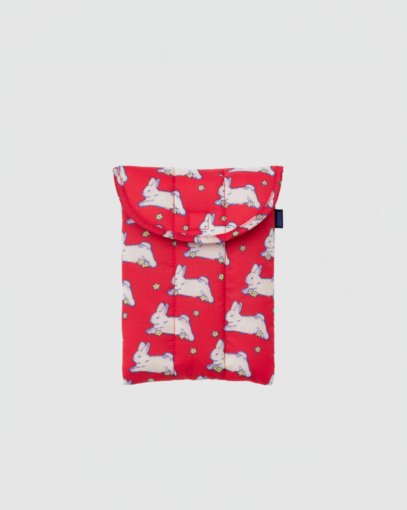 Baggu Puffy Tablet Sleeve 8" in Bunnies
